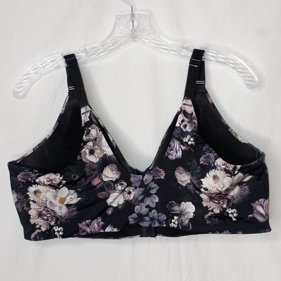 Torrid Dream Wire Free Lightly Lined Print Front Closed Bra 42DD - Picture 5 of 8